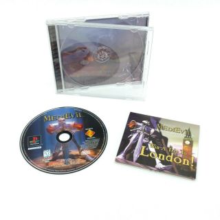 Medievil Sony Playstation 1 Ps1 Video Game 1998 Vintage 90s Disc