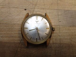 Vintage Longines Wittnauer Automatic Mens Watch 17j For Repair