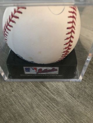 Cal Ripken Jr Autographed Baseball And Bat Baltimore Orioles 2