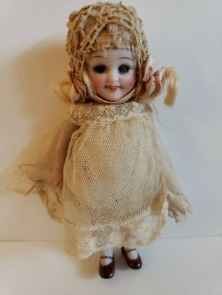 Antique Bisque Kestner German Doll 5 1/2 " Tall