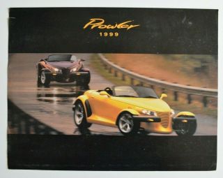 Plymouth Prowler 1999 Dealer Sheet Brochure - French - Canada