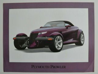 Plymouth Prowler 1997 Dealer Sheet Brochure - English - Canada