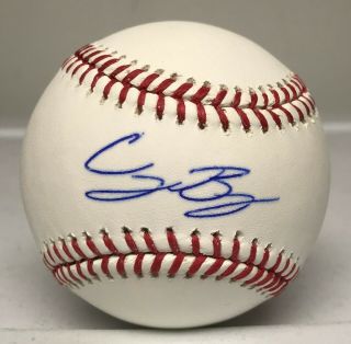 Cody Bellinger Single Signed Baseball Autographed Auto Beckett Bas Dodgers