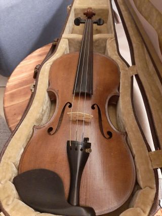 Early 1900s Antique Full Size Unmarked Violin