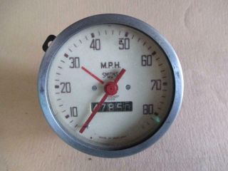Smiths,  Speedo,  Speedometer,  Morris Minor X70620/7,  Vintage