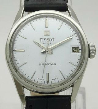 Vintage Tissot Seastar Hand Winding Cal 782 Swiss 31mm Wrist Watch - Circa 1950