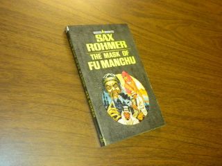 The Mask Of Fu Manchu - Sax Rohmer Pyramid Horror/mystery Paperback Vintage 1970