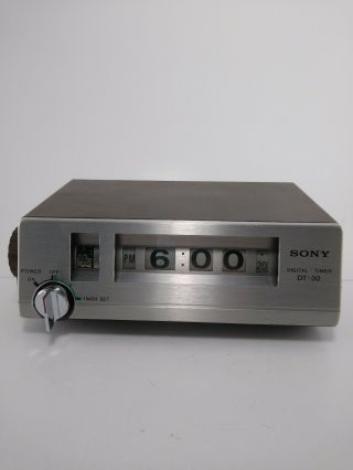Vintage Sony Digital Timer Dt - 30 Ac 120v Great