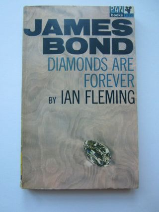 Diamonds Are Forever Ian Fleming James Bond Pan Books Paperback 1964