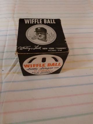 Vintage Whitey Ford Wiffle Ball