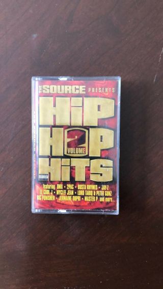 The Source Presents Hip Hop Hits Volume 2 (cassette Tape) Rare Vintage Music