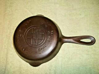 Griswold Cast Iron Skillet,  Large Logo,  No 3,  709 A Erie Pa Vintage,  Cleaned,