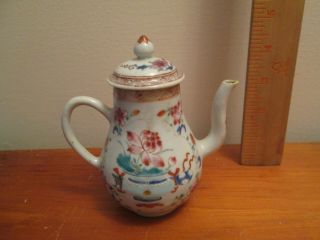 Rare Authentic Antique Chinese Export Porcelain Teapot China