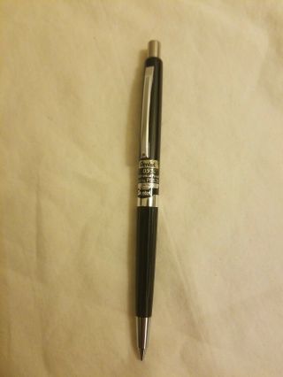 Vintage Pentel Ps535 Black Mechanical Pencil 0.  5mm - Sliding Sleeve