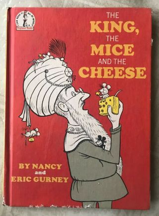 Vintage Dr.  Seuss The King,  The Mice And The Cheese Book 1965