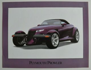 Plymouth Prowler 1997 Dealer Sheet Brochure - French - Canada