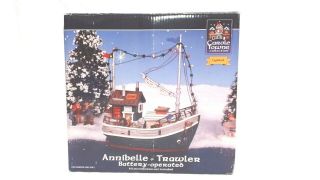 Vintage Annibelle - Trawler Ship Lighted Addition 7 - 1/2 ",  Battery,  Vhtf Mib