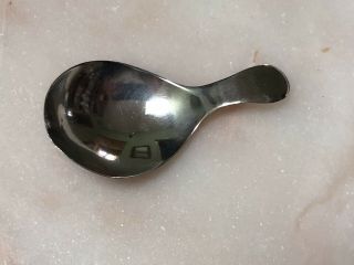 Antique Vintage Sterling Silver Hallmarked Tea Caddy Spoon.
