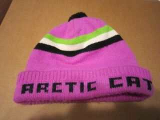 Vintage Arctic Cat Knit Hat 1970 