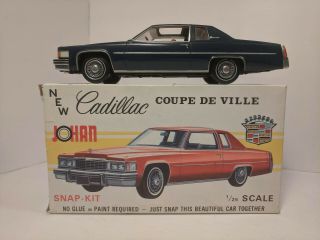 Vintage Jo - Han 1977 Cadillac Coupe De Ville 1:25 Snap Kit