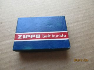 Vintage ZIPPO Belt Buckle w/Box: USCGC Primrose WLI - 316 3