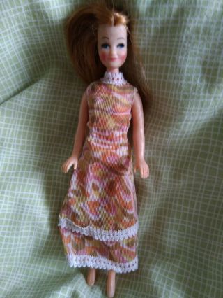 Vintage Tammie Pippa Doll By Palitoy 1974/5 With Dress