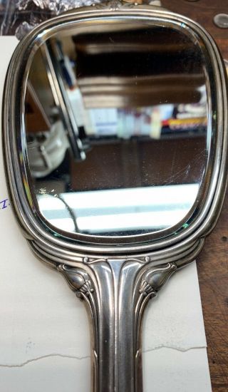 Vintage Gorham Sterling Silver Vanity Mirror