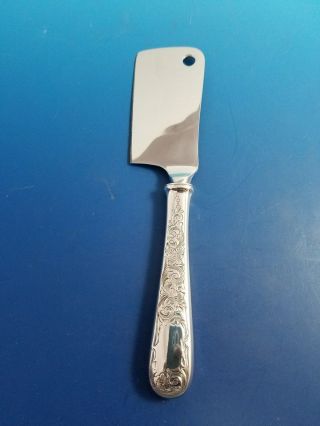 Old Maryland Engraved By Kirk Sterling Silver Cheese Cleaver Custom Made