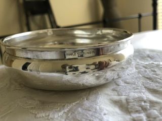 Vintage Antique Towle Sterling Silver Modernist Porringer Baby Bowl Dish 3