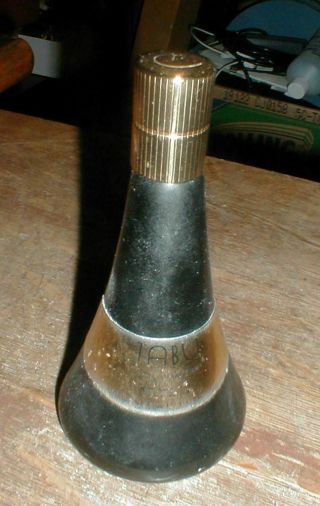 Vintage Tabu Spray Cologne By Dana 3 Oz.  Black Bottle