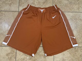 Texas Longhorns Nike Orange Basketball Shorts Men’s Medium Ncaa