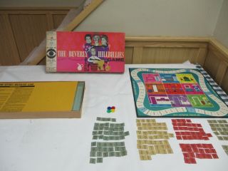 Vintage 1963 The Beverly Hillbillies Board Game (tv Show) - 100 Complete