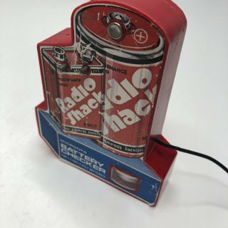 Vintage Radio Shack Micronta Battery Checker - A - AAA,  C,  12V (SM1) 2