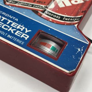 Vintage Radio Shack Micronta Battery Checker - A - AAA,  C,  12V (SM1) 3