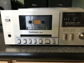 Vintage Technics RS - M14 Stereo Cassette Deck 2