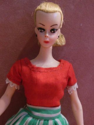 Vintage Barbie Clone Bild Lilli Doll 7.  5 " Hard Plastic