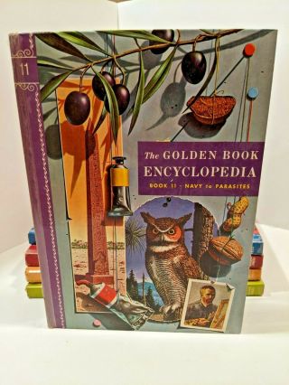 The Golden Book Encyclopedia Vols 10 11 12 13 15 Vintage 1959 Ed.  / Rev 1961 2