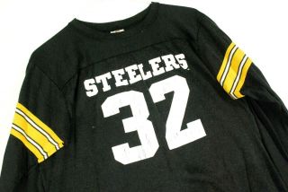 Vintage 80s Pittsburgh Steelers Nfl Football Jersey Rawlings Usa Youth Boys Xl