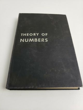 Vintage Theory Of Numbers Stewart Macmillan Book 1st Edition 1952 Engineering B5