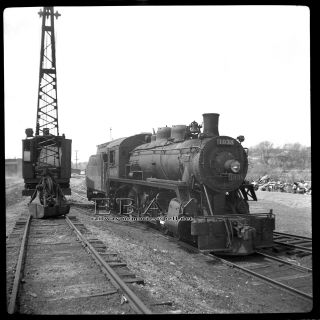 Cpr Steam Loco 1038 Windsor,  Ns May 1959 B&w 120 Size Negative