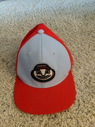 Ohio State University Buckeyes Baseball Cap Hat Top Of The World One Fit Brutus