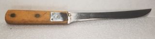 Russell Green River 7 1/2 " Blade Bone - Filet Knife Finger Guard Vintage