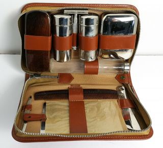 Vintage Mens Shaving Grooming Kit Germany U.  S Zone Collectable Shaver