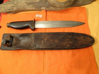 Ww2 Era Custom Made Fighting Knife Vintage Military Knife Knife