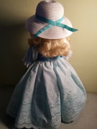 VINTAGE 1950s TERRI LEE DOLL PAINTED PLASTIC WITH KAISER STAND 3