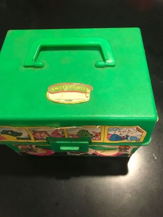 Vintage Sweet Pickles Preschool Activity Program In Plastic Bus Carrying Case