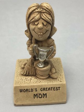 Vintage 1970 Paula Worlds Greatest Mom Trophy W - 135