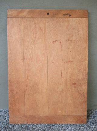 Antique Bread Cutting Board Vintage Munising Primitive 20 " X 14 " X 3/4 " Wood
