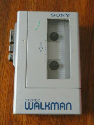 Sony Walkman Wm - 4 Cassette Player Vintage No Battery Cover