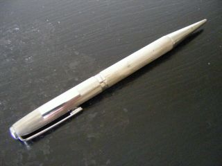 Vintage Yard - O - Led Sterling Silver Propelling Pencil - Fully Hallmarked